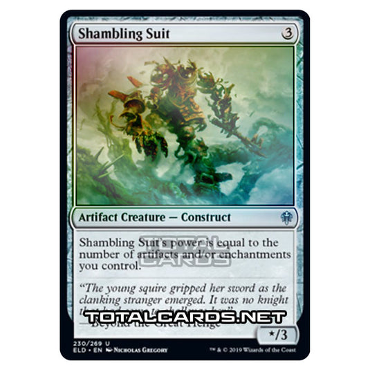 Magic The Gathering - Throne of Eldraine - Shambling Suit - 230/269 (Foil)