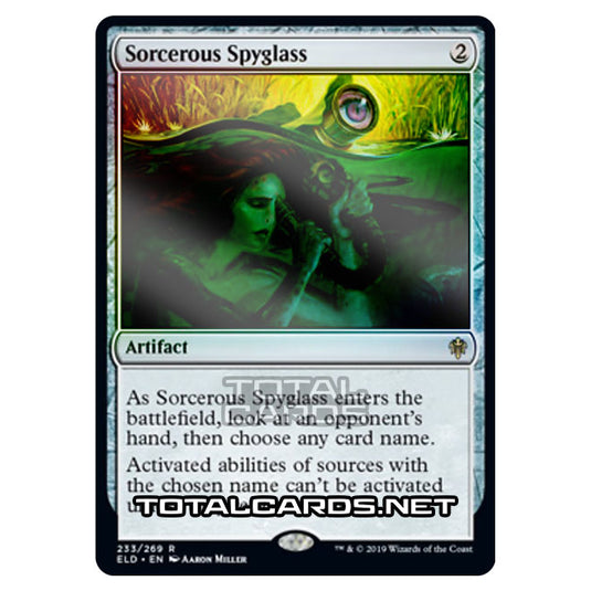 Magic The Gathering - Throne of Eldraine - Sorcerous Spyglass - 233/269 (Foil)