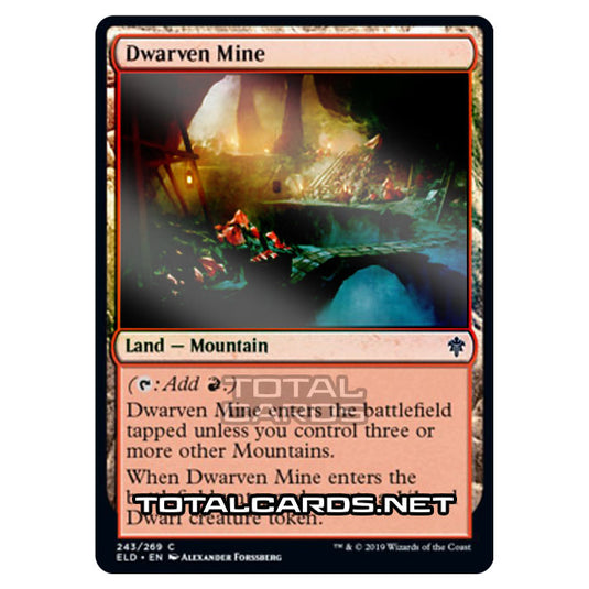 Magic The Gathering - Throne of Eldraine - Dwarven Mine - 243/269 (Foil)