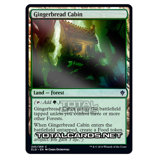 Magic The Gathering - Throne of Eldraine - Gingerbread Cabin - 245/269 (Foil)
