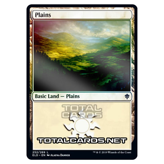 Magic The Gathering - Throne of Eldraine - Plains - 252/269 (Foil)