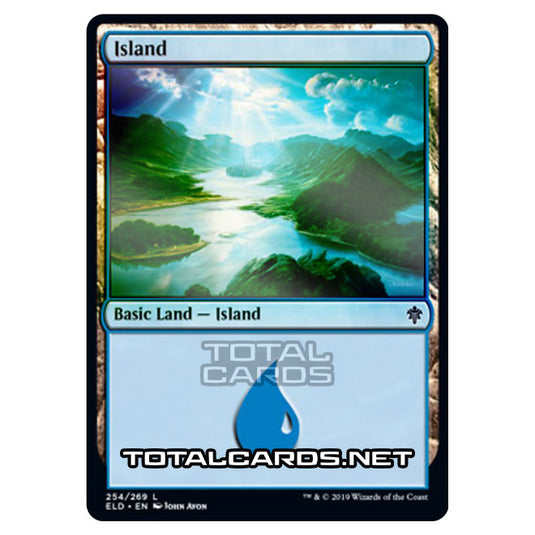 Magic The Gathering - Throne of Eldraine - Island - 254/269 (Foil)