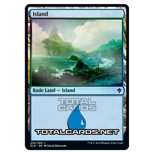 Magic The Gathering - Throne of Eldraine - Island - 255/269 (Foil)
