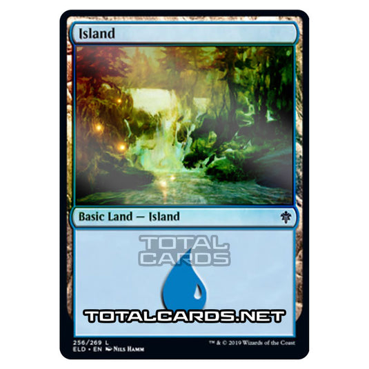 Magic The Gathering - Throne of Eldraine - Island - 256/269 (Foil)