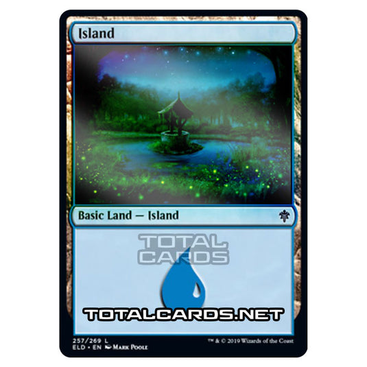 Magic The Gathering - Throne of Eldraine - Island - 257/269 (Foil)
