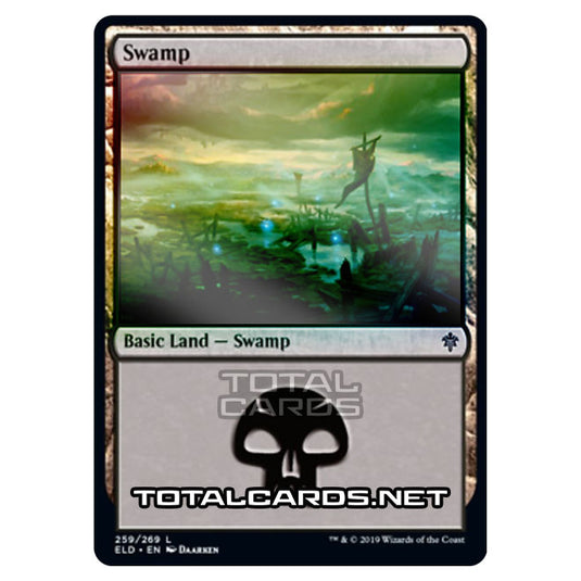 Magic The Gathering - Throne of Eldraine - Swamp - 259/269 (Foil)