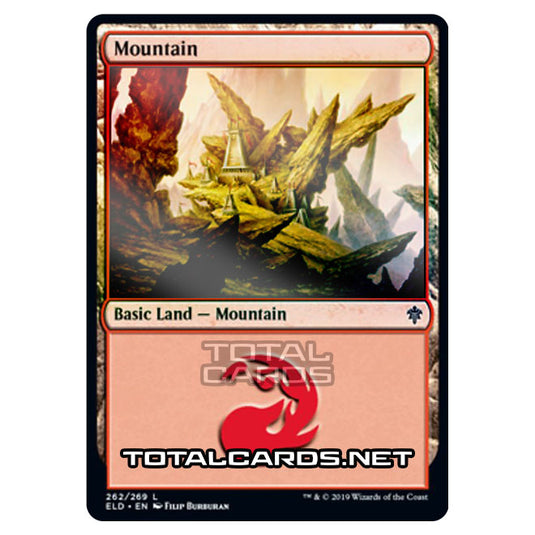 Magic The Gathering - Throne of Eldraine - Mountain - 262/269 (Foil)