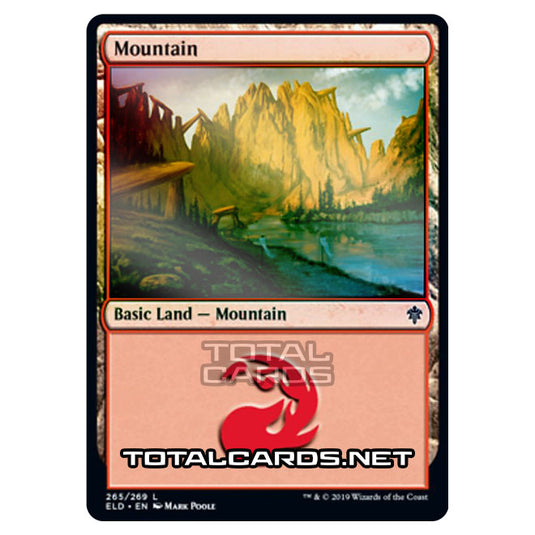 Magic The Gathering - Throne of Eldraine - Mountain - 265/269 (Foil)