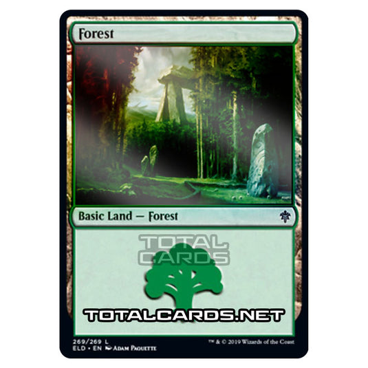 Magic The Gathering - Throne of Eldraine - Forest - 269/269 (Foil)