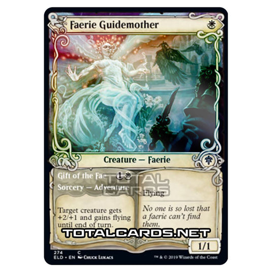 Magic The Gathering - Throne of Eldraine - Faerie Guidemother // Gift of the Fae - 274/269 (Foil)