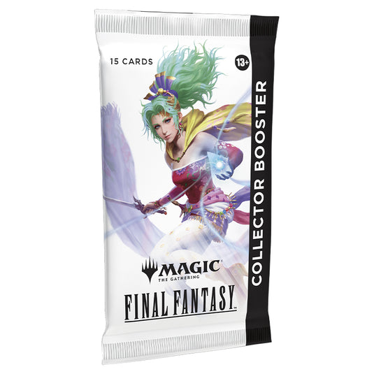Magic The Gathering - Universes Beyond - Final Fantasy - Collector Booster Pack Right Tilt