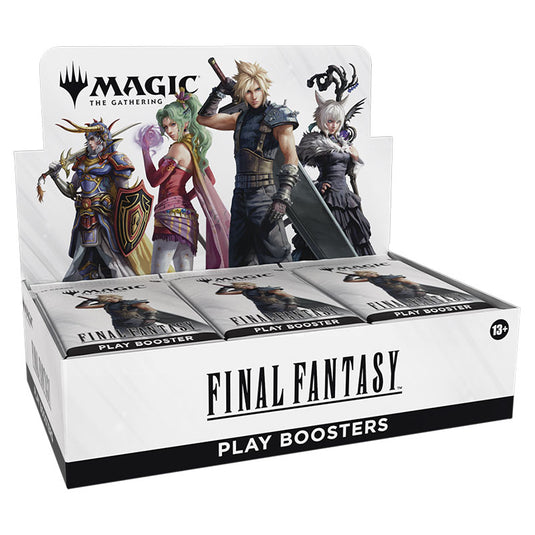 Magic The Gathering - Universes Beyond - Final Fantasy - Play Booster Box (30 Packs) Right Tilt