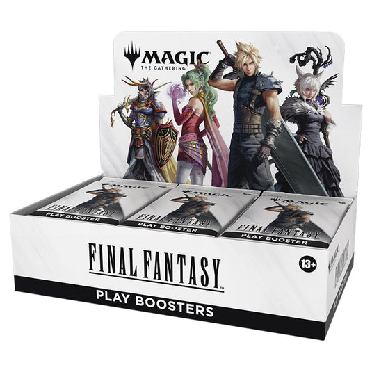 Magic The Gathering - Universes Beyond - Final Fantasy - Play Booster Box (30 Packs) Left Tilt