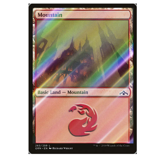 Magic The Gathering - Guilds of Ravnica - Mountain - 263/259 (Foil)