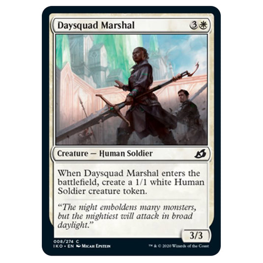 Magic The Gathering - Ikoria Lair of Behemoths - Daysquad Marshal - 8/274