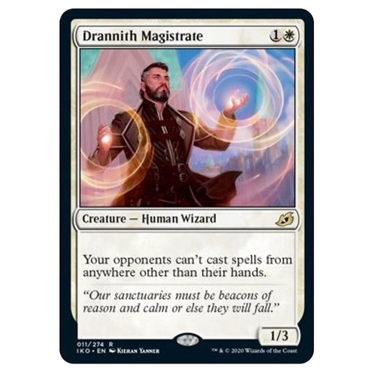 Magic The Gathering - Ikoria Lair of Behemoths - Drannith Magistrate - 11/274