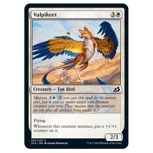 Magic The Gathering - Ikoria Lair of Behemoths - Vulpikeet - 37/274
