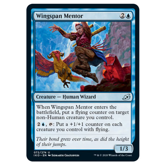 Magic The Gathering - Ikoria Lair of Behemoths - Wingspan Mentor - 72/274