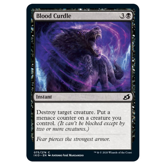 Magic The Gathering - Ikoria Lair of Behemoths - Blood Curdle - 75/274