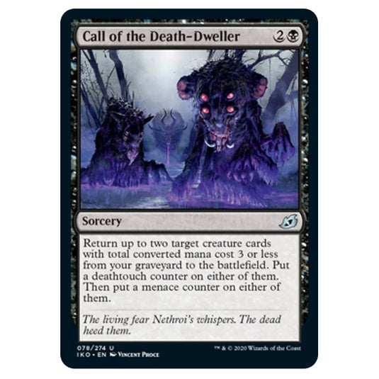 Magic The Gathering - Ikoria Lair of Behemoths - Call of the Death-Dweller - 78/274