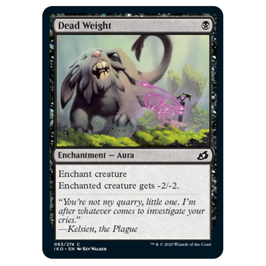 Magic The Gathering - Ikoria Lair of Behemoths - Dead Weight - 83/274