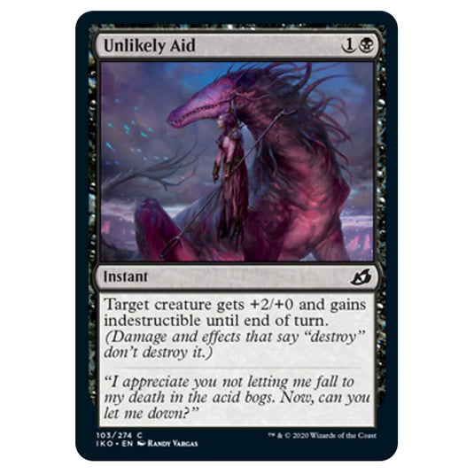 Magic The Gathering - Ikoria Lair of Behemoths - Unlikely Aid - 103/274