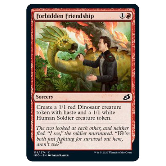 Magic The Gathering - Ikoria Lair of Behemoths - Forbidden Friendship - 119/274