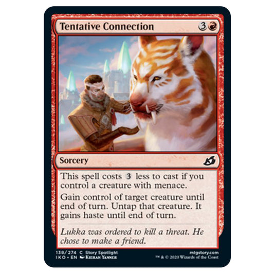 Magic The Gathering - Ikoria Lair of Behemoths - Tentative Connection - 138/274