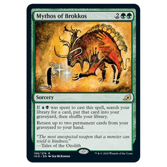 Magic The Gathering - Ikoria Lair of Behemoths - Mythos of Brokkos - 168/274