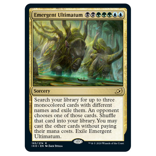 Magic The Gathering - Ikoria Lair of Behemoths - Emergent Ultimatum - 185/274