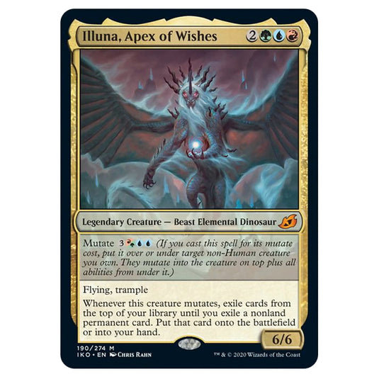 Magic The Gathering - Ikoria Lair of Behemoths - Illuna, Apex of Wishes - 190/274