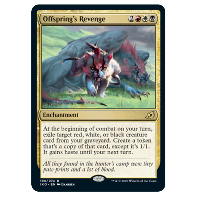 Magic The Gathering - Ikoria Lair of Behemoths - Offspring's Revenge - Magic The Gathering - Ikoria Lair of Behemoths - Offspring's Revenge -