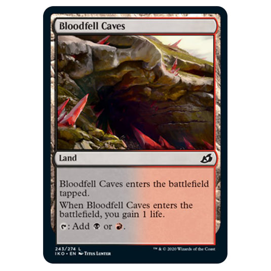 Magic The Gathering - Ikoria Lair of Behemoths - Bloodfell Caves - 243/274