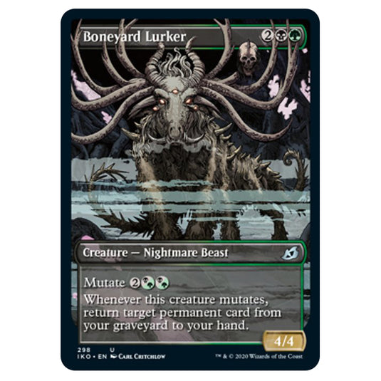 Magic The Gathering - Ikoria Lair of Behemoths - Boneyard Lurker - 298/274