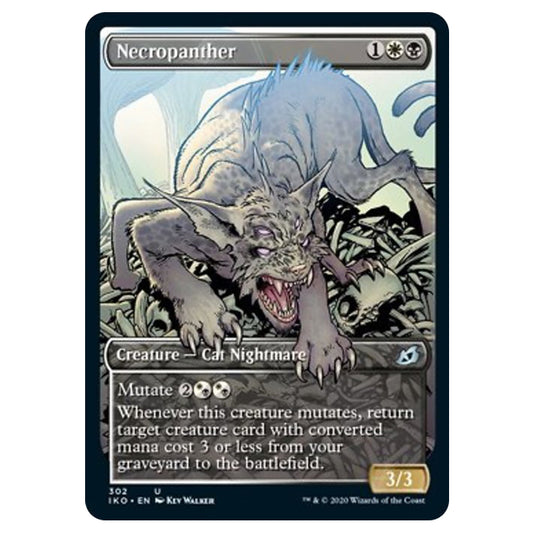 Magic The Gathering - Ikoria Lair of Behemoths - Necropanther - 302/274