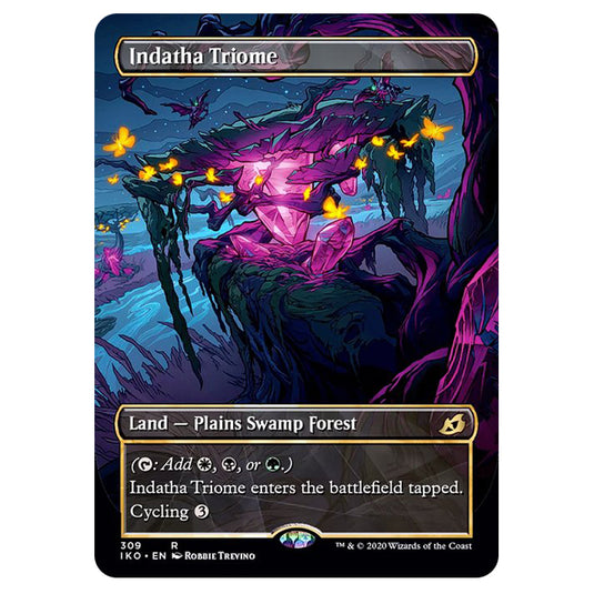 Magic The Gathering - Ikoria Lair of Behemoths - Indatha Triome - 309/274