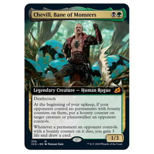 Magic The Gathering - Ikoria Lair of Behemoths - Chevill, Bane of Monsters - 330/274