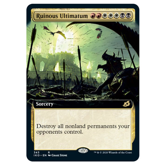 Magic The Gathering - Ikoria Lair of Behemoths - Ruinous Ultimatum - 343/274