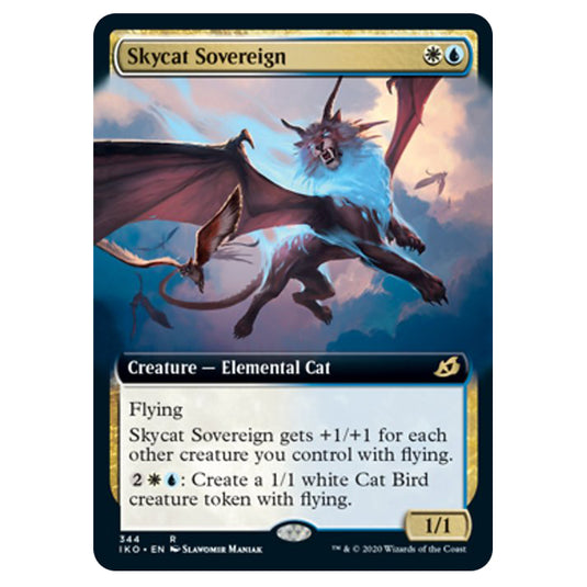 Magic The Gathering - Ikoria Lair of Behemoths - Skycat Sovereign - 344/274