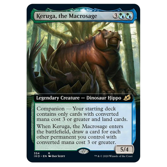 Magic The Gathering - Ikoria Lair of Behemoths - Keruga, the Macrosage - 354/274