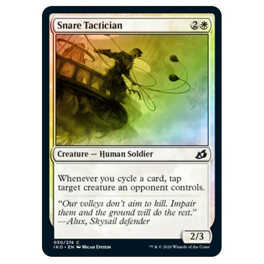 Magic The Gathering - Ikoria Lair of Behemoths - Snare Tactician - 30/274 (Foil)