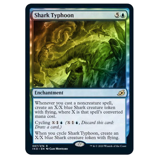 Magic The Gathering - Ikoria Lair of Behemoths - Shark Typhoon - 67/274 (Foil)