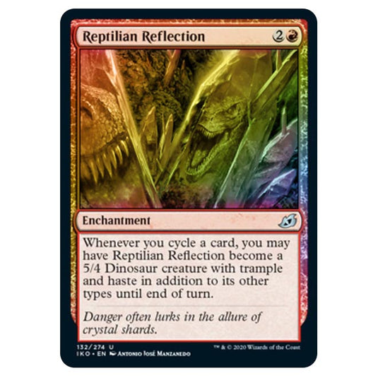 Magic The Gathering - Ikoria Lair of Behemoths - Reptilian Reflection - 132/274 (Foil)