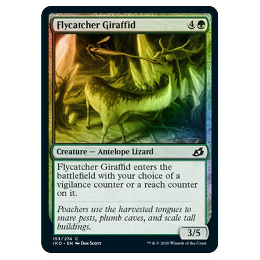 Magic The Gathering - Ikoria Lair of Behemoths - Flycatcher Giraffid - 153/274 (Foil)