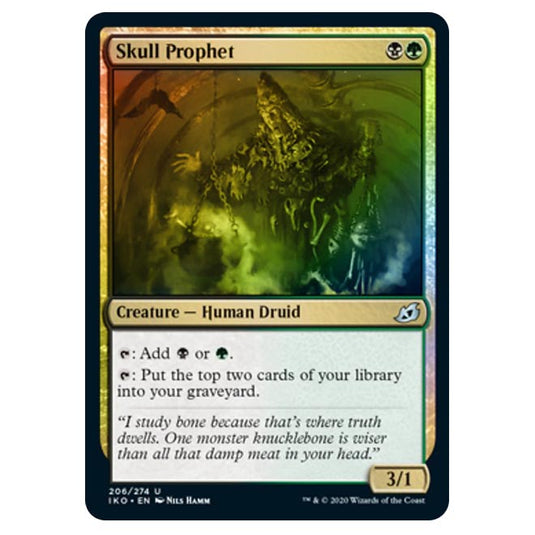 Magic The Gathering - Ikoria Lair of Behemoths - Skull Prophet - 206/274 (Foil)