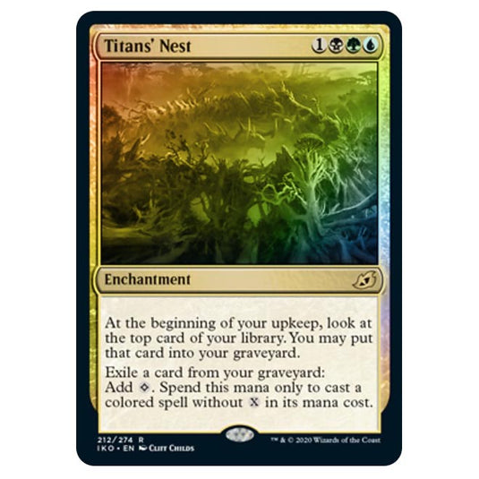 Magic The Gathering - Ikoria Lair of Behemoths - Titans' Nest - 212/274 (Foil)