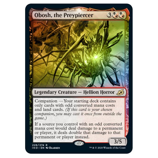Magic The Gathering - Ikoria Lair of Behemoths - Obosh, the Preypiercer - 228/274 (Foil)