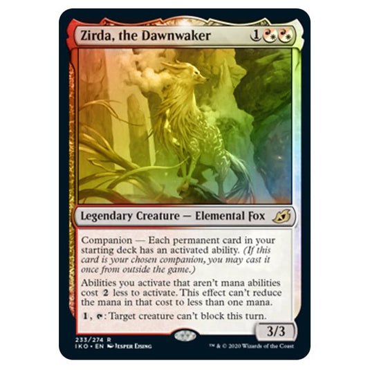 Magic The Gathering - Ikoria Lair of Behemoths - Zirda, the Dawnwaker - 233/274 (Foil)