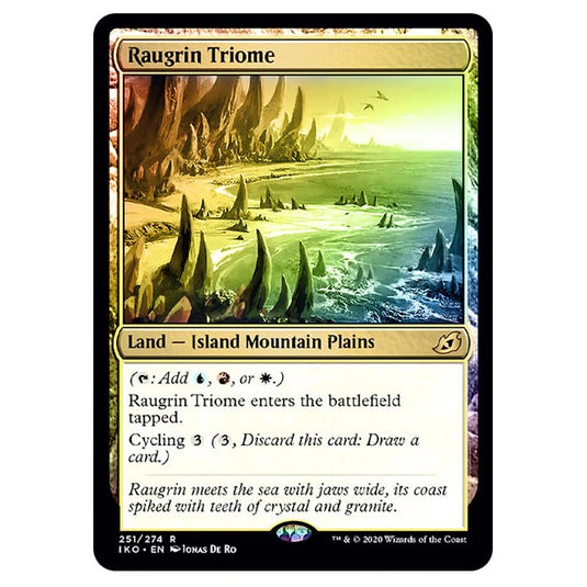 Magic The Gathering - Ikoria Lair of Behemoths - Raugrin Triome - 251/274 (Foil)