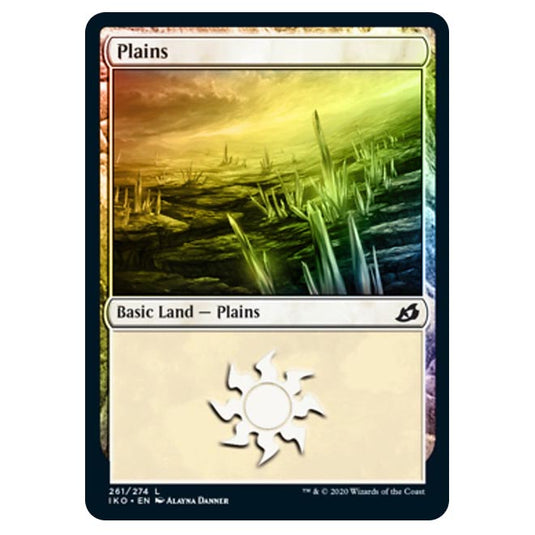 Magic The Gathering - Ikoria Lair of Behemoths - Plains - 261/274 (Foil)